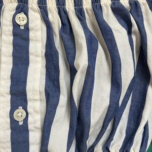Repurposed Men’s Shirt Tube Top
